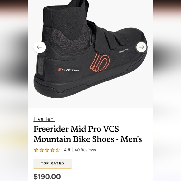 Freerider Mid Pro VCS Mountain Bike Shoes - Men's - Picture 3 of 6